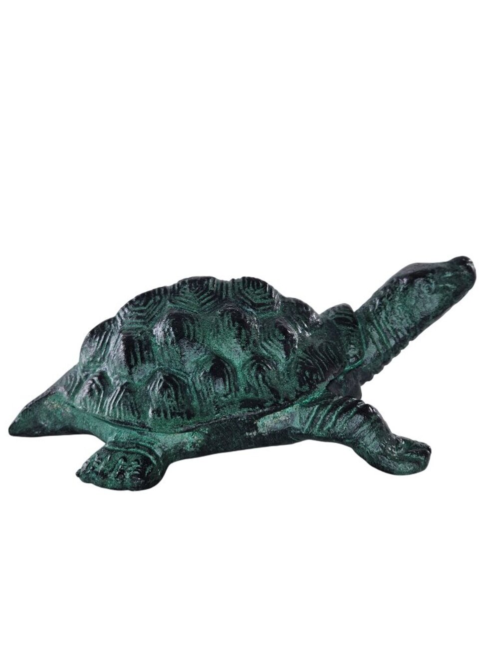 Andrea By Sadek Turtle Figurine Faux Bronze Look India Vintage Decoratice